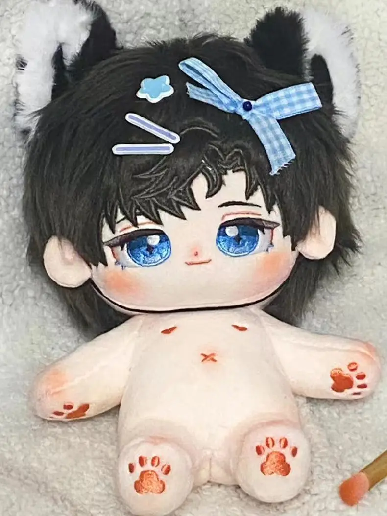 Anime Tears Of Themis Zuo Ran Libra Cosplay 20cm Cartoon Boys Plush Body Plushie Pillow Gift