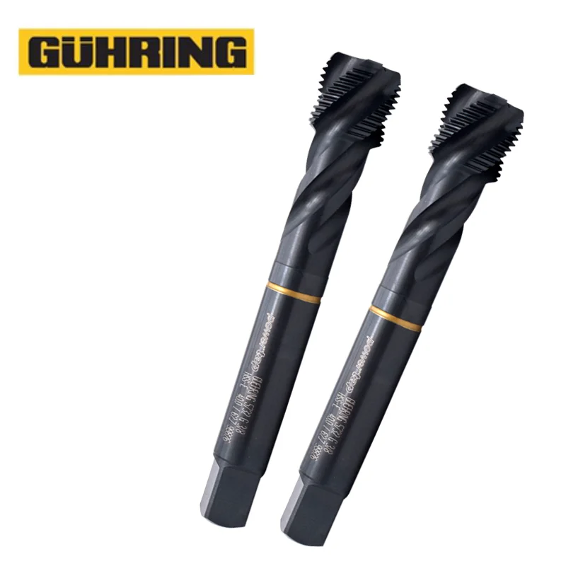 Rubinetto scanalato a spirale per tubi standard GUHRING DIN originale tedesco a punta G 1/8 1/4 3/8 3/4 1/2 Rubinetti per filettatura a macchina