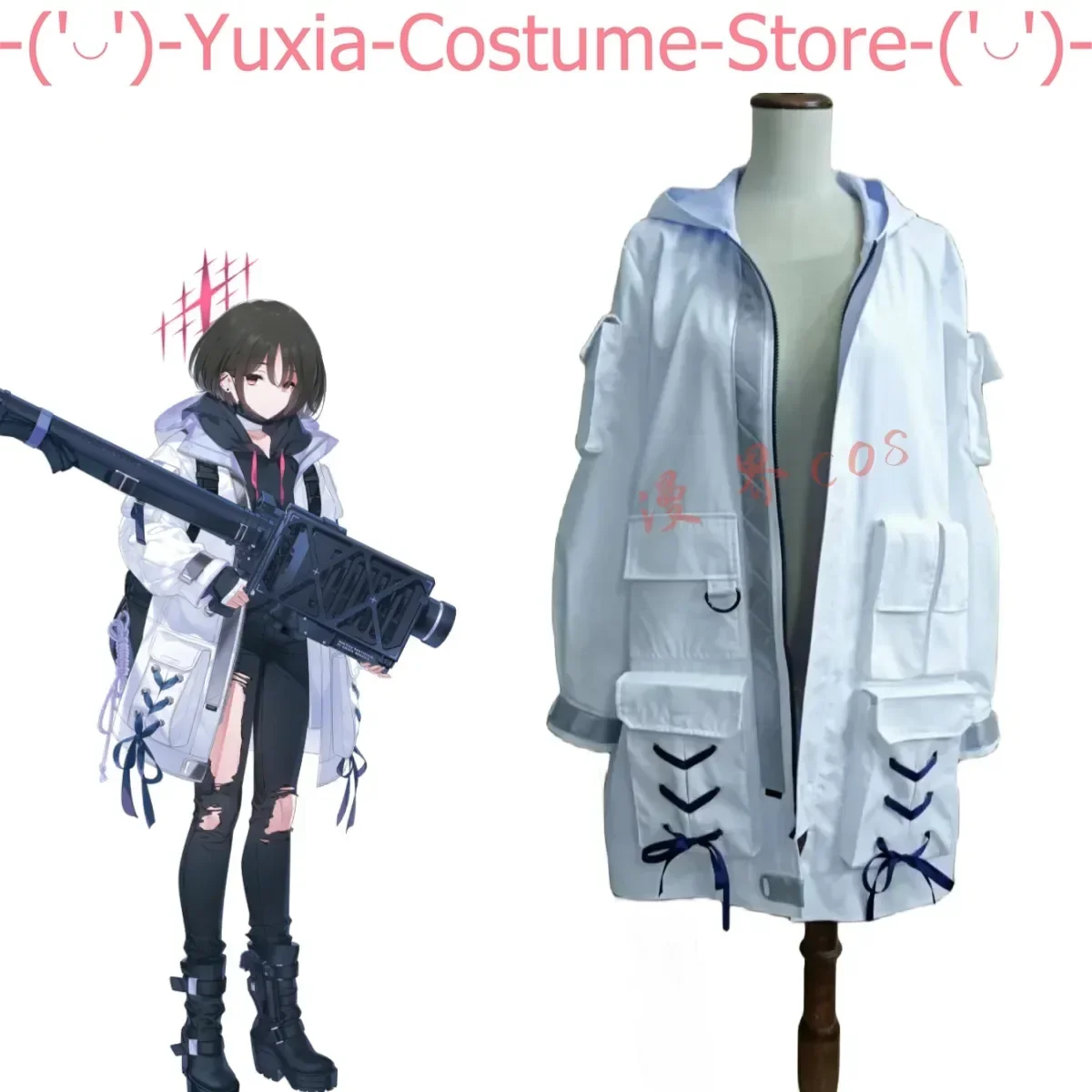 Blue Archive Imashino Misaki Ladies Daily Coat Cosplay Costume Cos Game Anime Party Uniform Hallowen Play Role Clothes Clothing