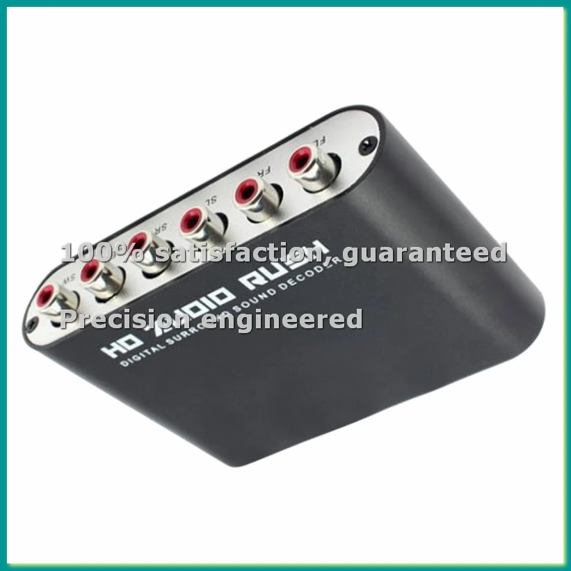 5.1 Channel Dts for Ac-3 Audio Decoder Digital Optical/Coaxial to Analog Lotus Head for Sound Decoder Converter-TCES