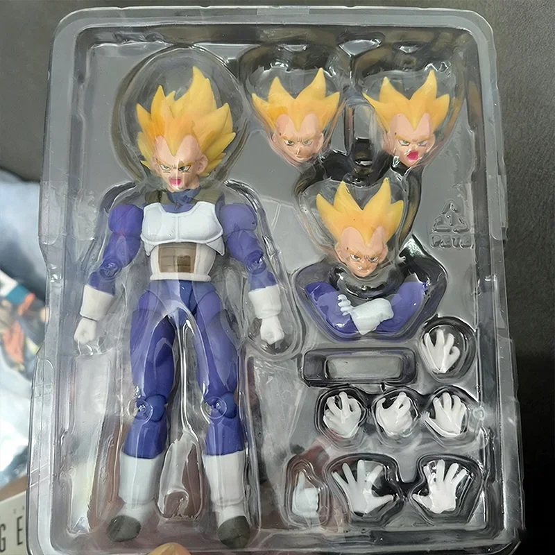 

Фигурка S.H.Figuarts Dragon Ball Z Super Saiyan Vegeta DBZ, модель для коллекции, украшение для комнаты, подарок