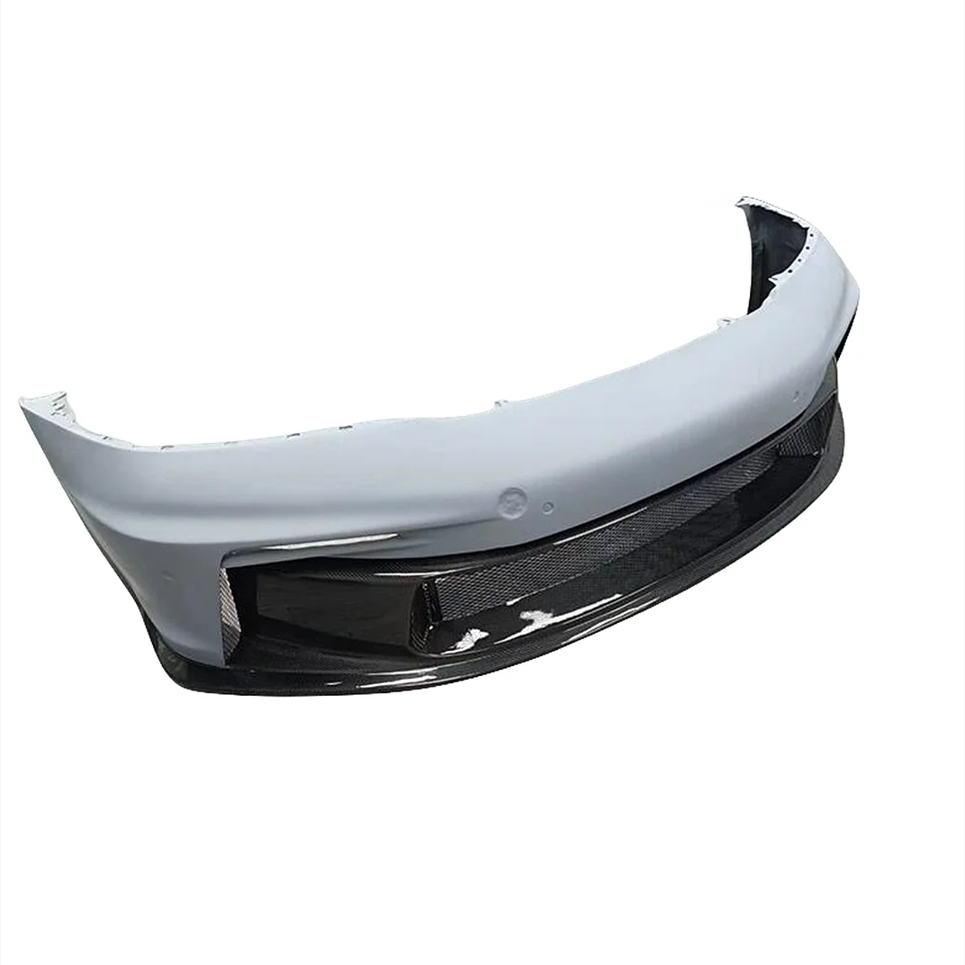 

GT3 Style Carbon Fiber With Portion Primer Front Bumper For 911 992 Body Kit