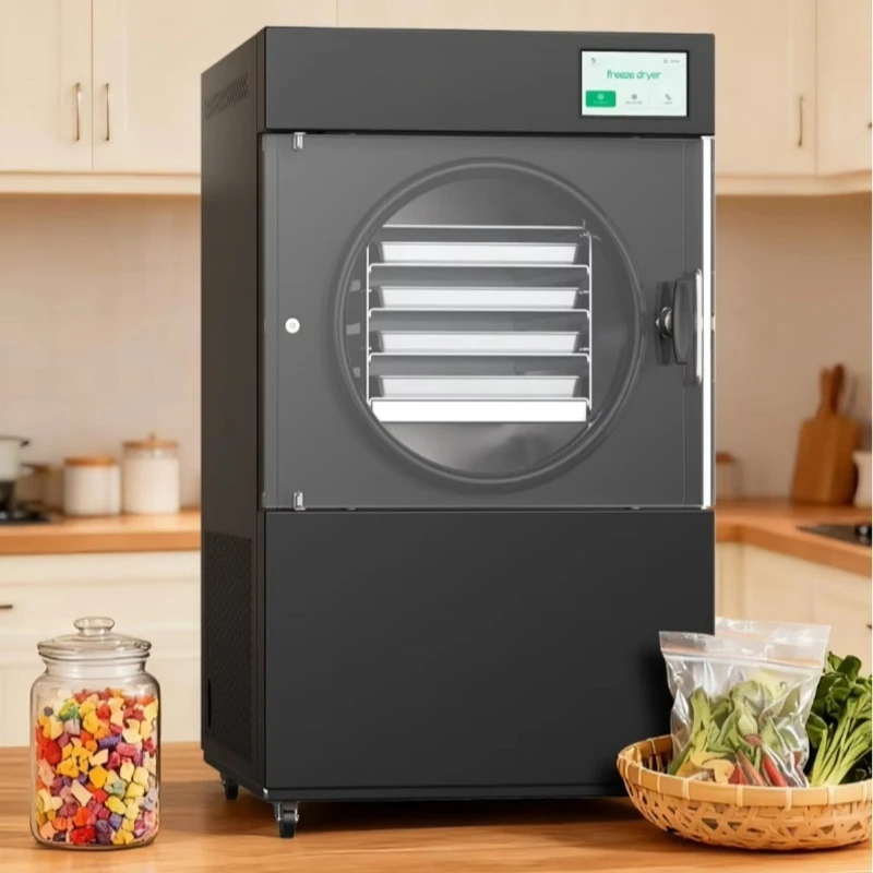Mini Vacuum Freeze Dryer Equipment for Candy Fruit Vegetables Lyophilizer Used Freeze Drying Equipment Customized