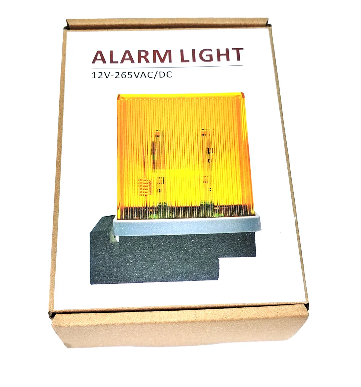 LED Security Protection Flashing Light Flashing For Garage Sliding swing Gate opener Light Alarm 12V-265V AC/DC