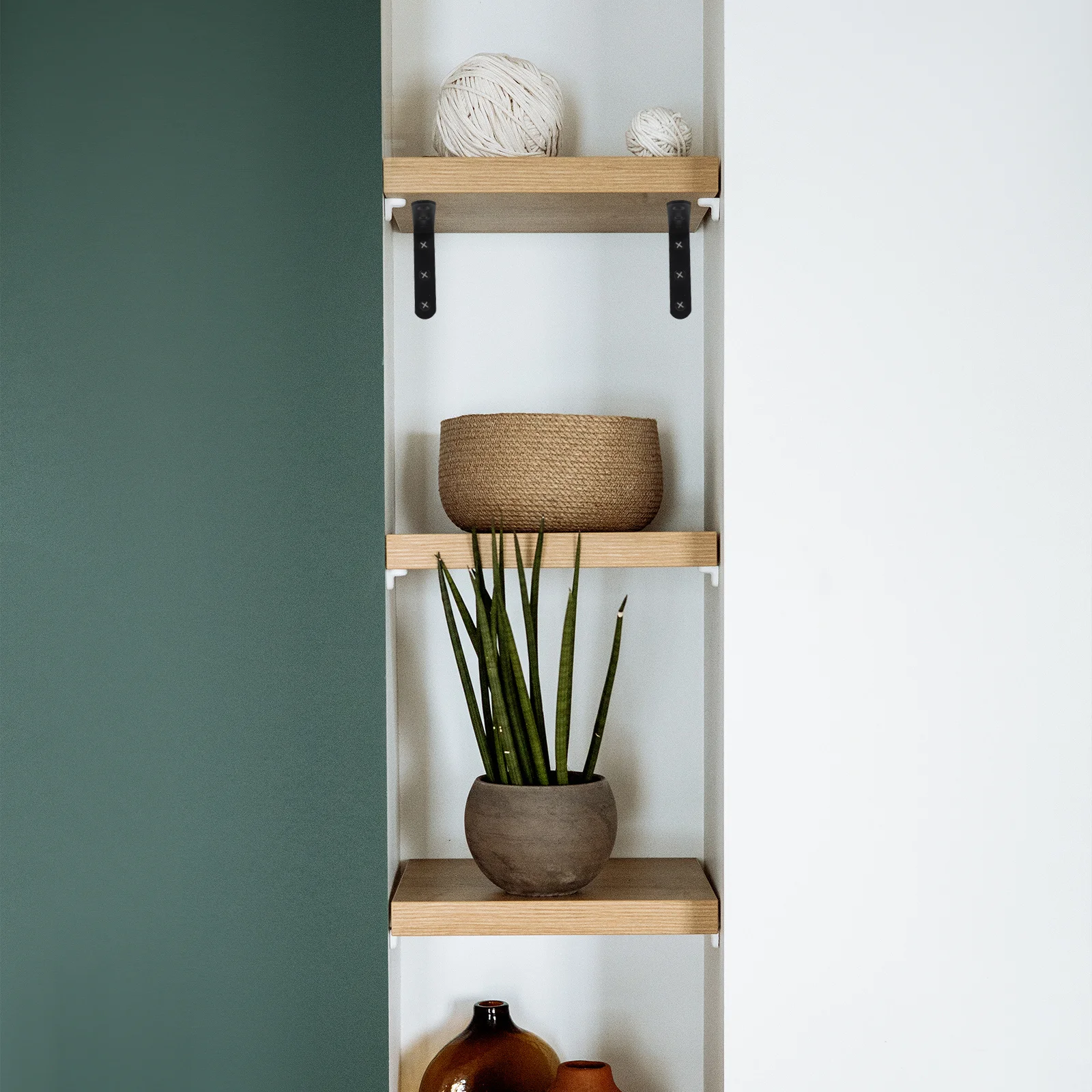 

10Pcs L Brackets for Shelves Iron Corner Shelf Bracket Easy Install Strong Support Furniture Angle Iron L Brackets for Shelves