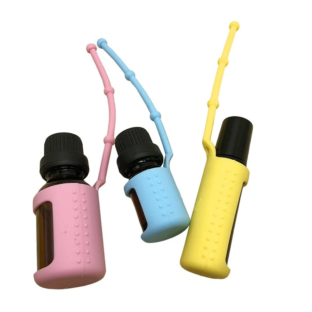 Essential Oil Silicone Case for Doterra 5ml 10ml 15ml 30Pcs Protect Case Protect Cover Protective Case Bottle Holder Organizers
