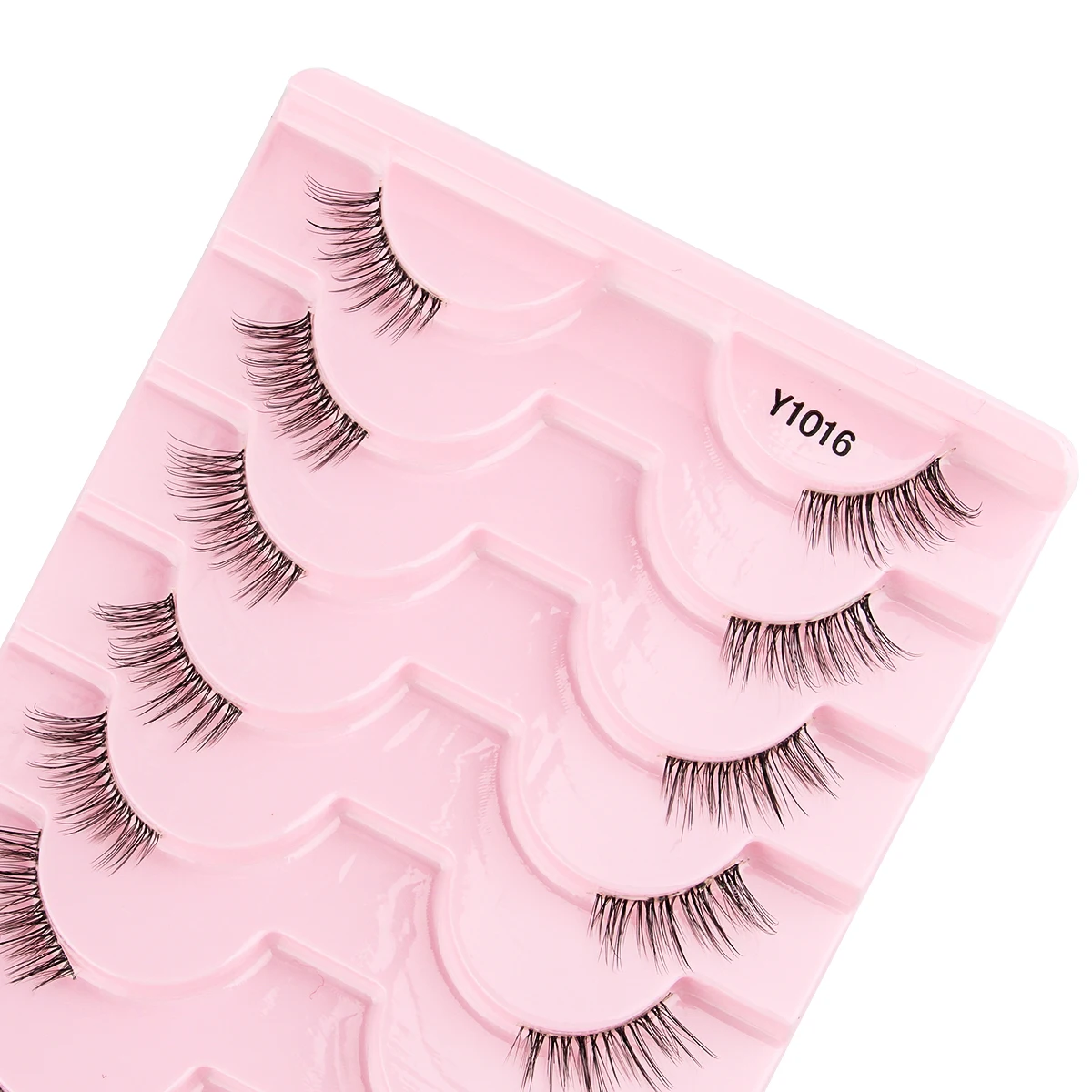 Half Lashes 3/5/10 Pairs 3D Mink Lashes Natural Long Faux Cilios Fluffy False Eyelashes Strip Cat Eye Eyelash Extension Makeup