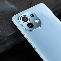 Camera Lens Cover Case For XiaoMi Mi 11 Lite 11Lite Back Aluminum Metal Camera Protector For XioMi Mi11 Lite Lens Ring Film