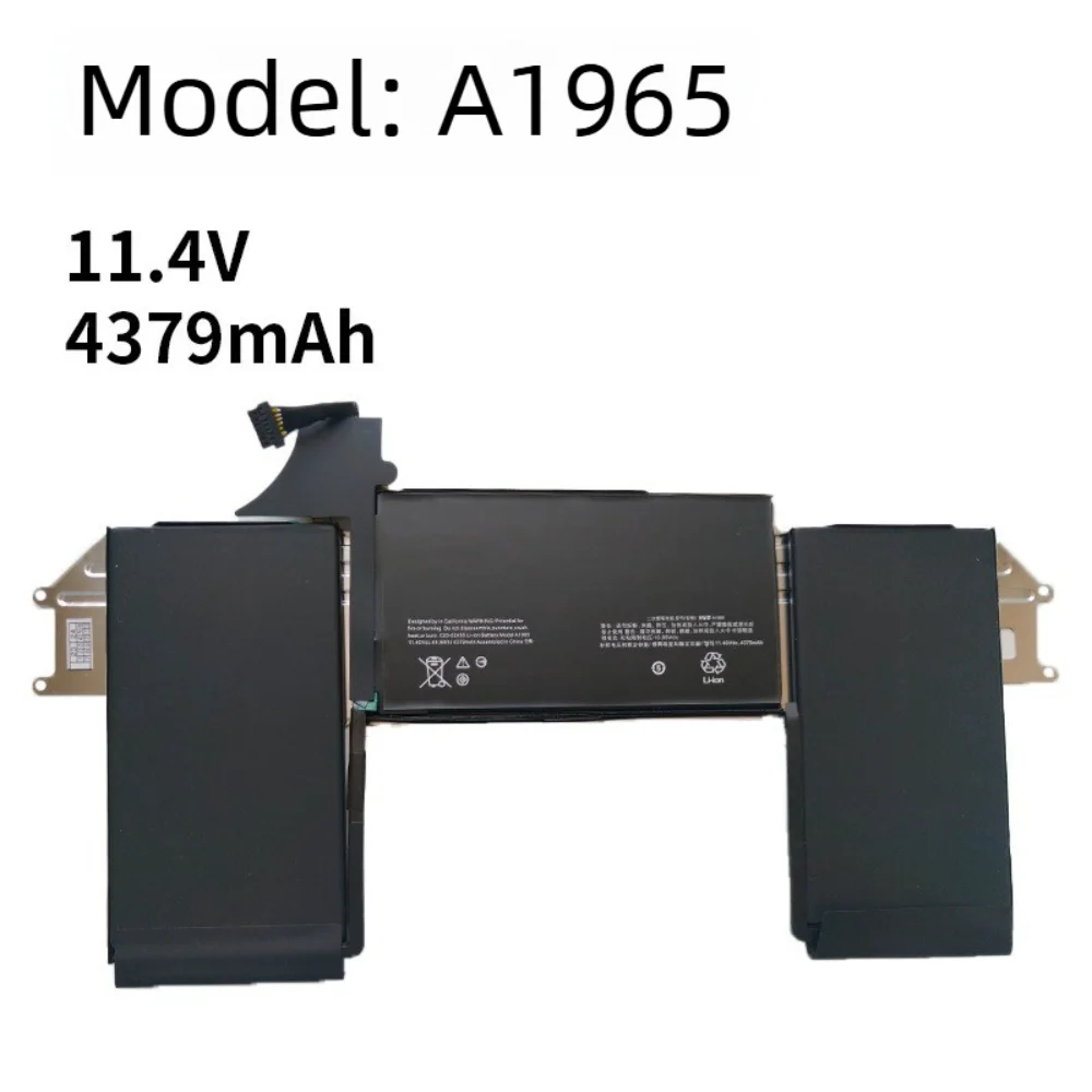 11.4V 4379mAh Suitable for Apple MacBook Air 13  A1965 A1932 A2179 2018 2019 2020 Batteries