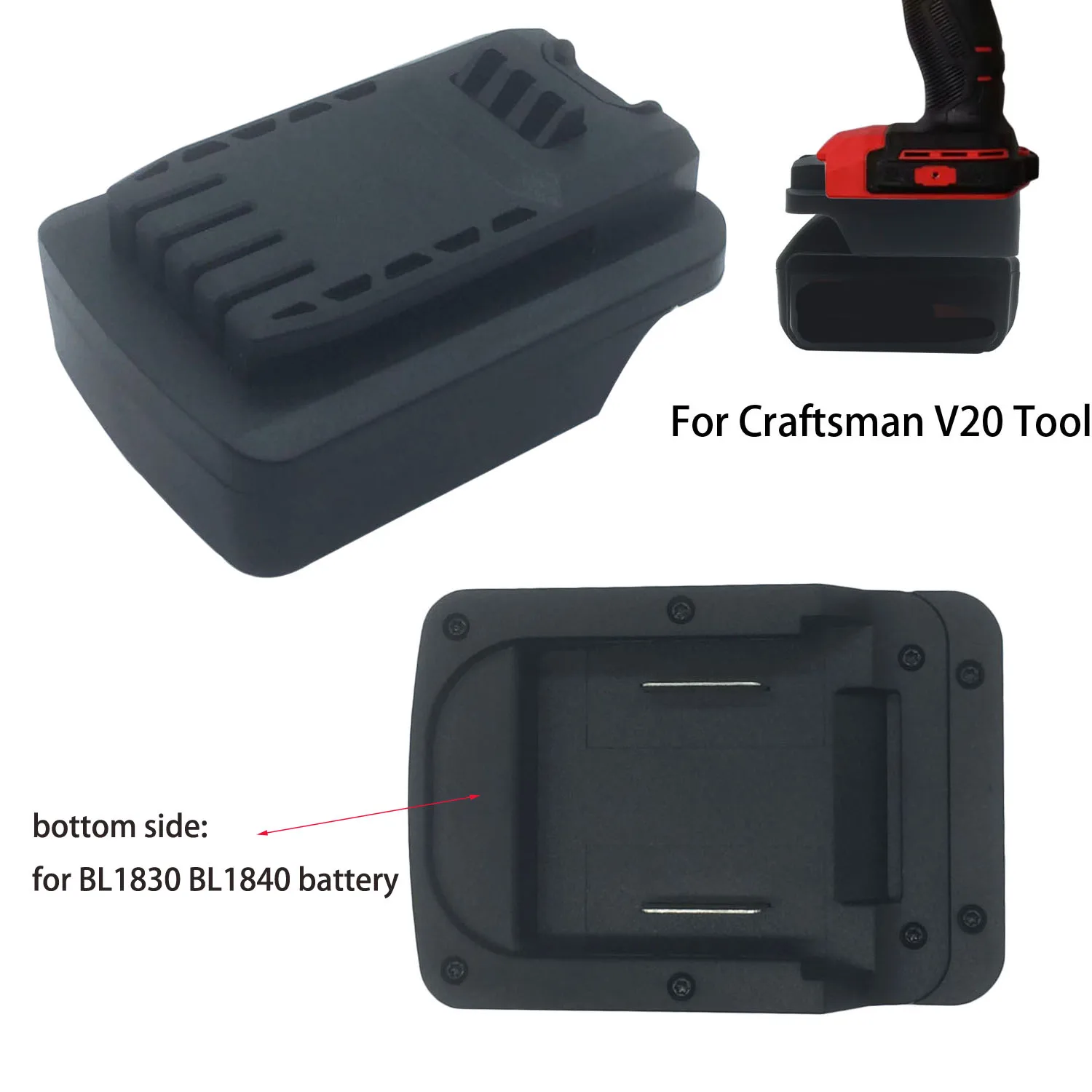 18V For battery Converter Adapter for For bl1830 BL1840 Compatible with Specific For craftsman For Power Tools