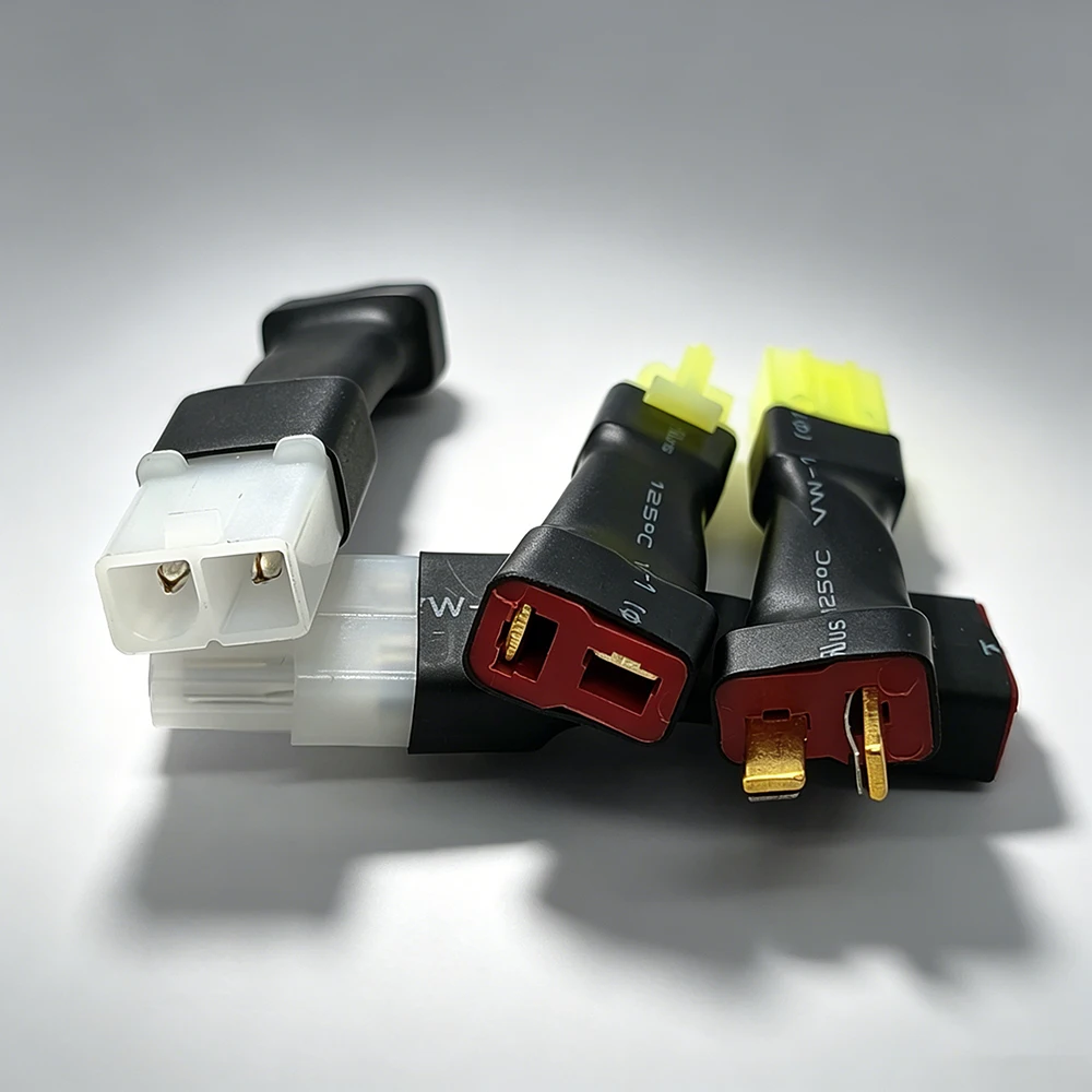 1Pcs T Plug to XT60 XT90 EC5 TRX EC3 T Plug Converter Adapter for RC Drone Car Boat Model Lipo Battery Charging Connector