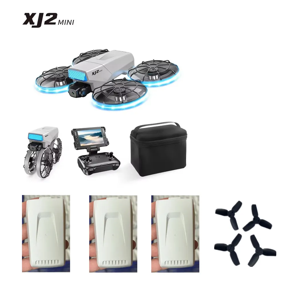 Batería para Mini Dron XJ2, 3,7 V, 1300mAh/hoja de hélice/uso para piezas de Mini Dron XJ2, accesorio para Dron XJ2