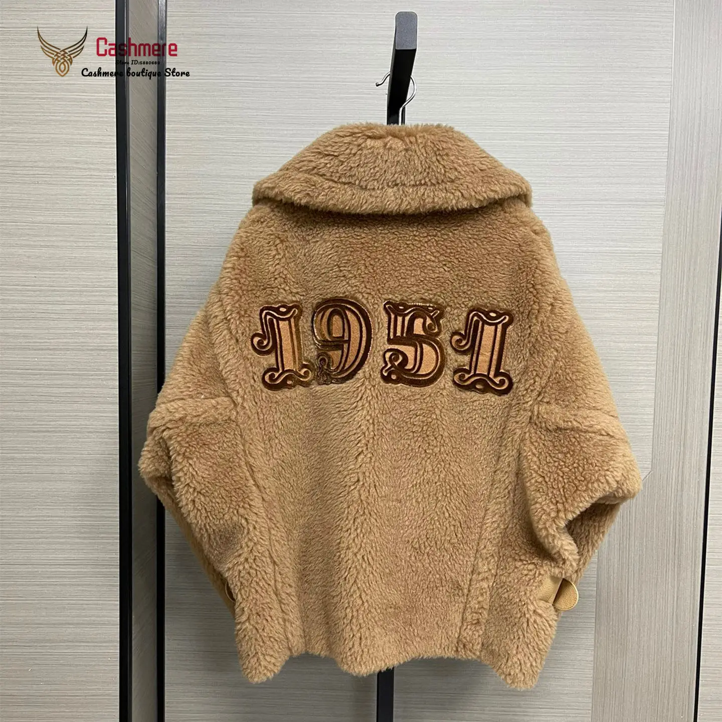 Winter Short Coat Women Jacket Teddy Bear Coat Female Autumn New Fashion Casual Camel Double Breasted High-end Keep Warm Coat