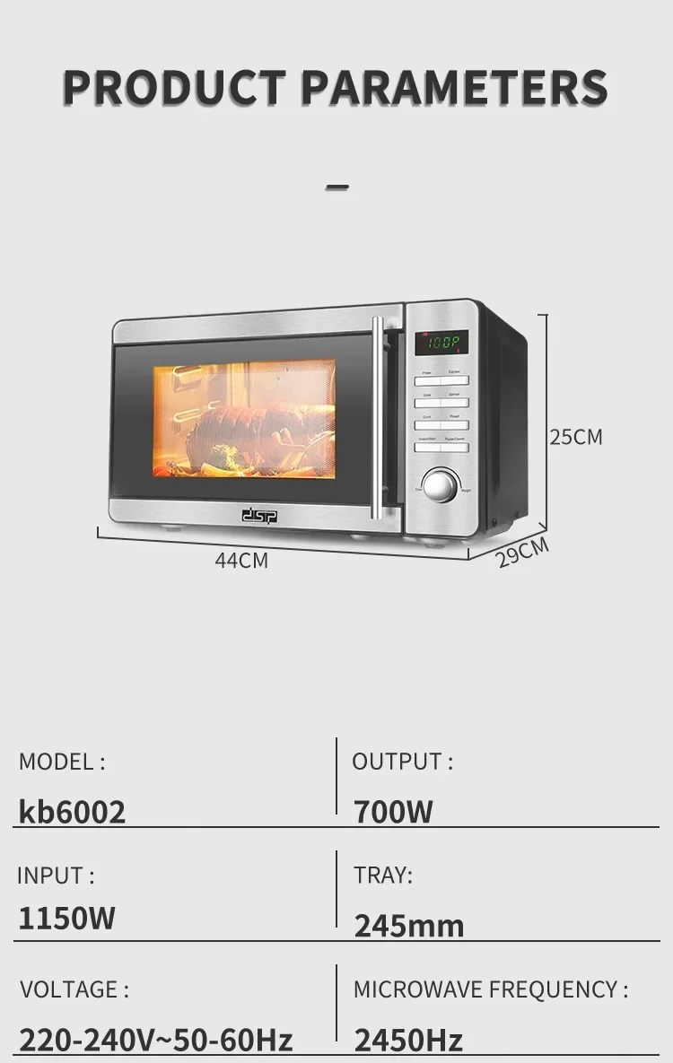 20l 220v High Quality Portable Best Mini Micro Onde Four Microondas Countertop Microwave Oven With Grill