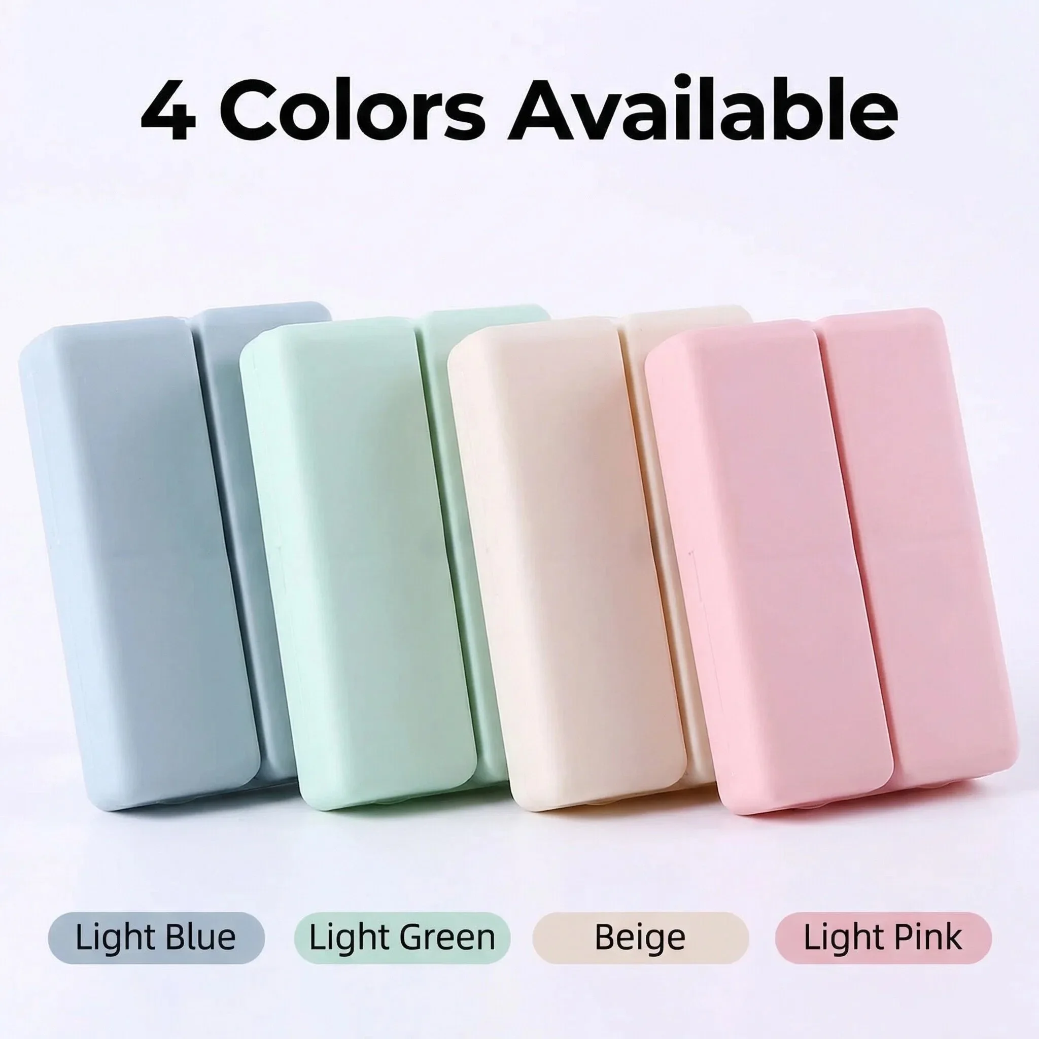 

Складной органайзер для таблеток на 7 дней, дорожный контейнер для лекарств, 1 шт.