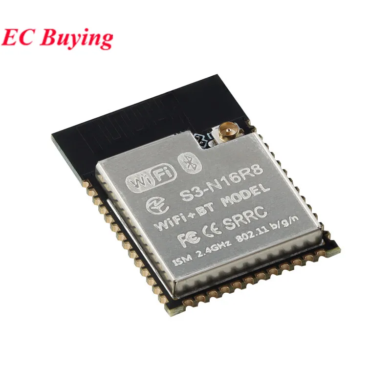 1–10 Stück ESP32S3 ESP32-S3-1-N8R2 N8R8 N16R8 8 MB 16 MB Flash 2 MB PSRAM 2,4 G WLAN Ble 5.0 Dual Core 32bit MCU Wireless Wi-Fi Modul – Detail 6