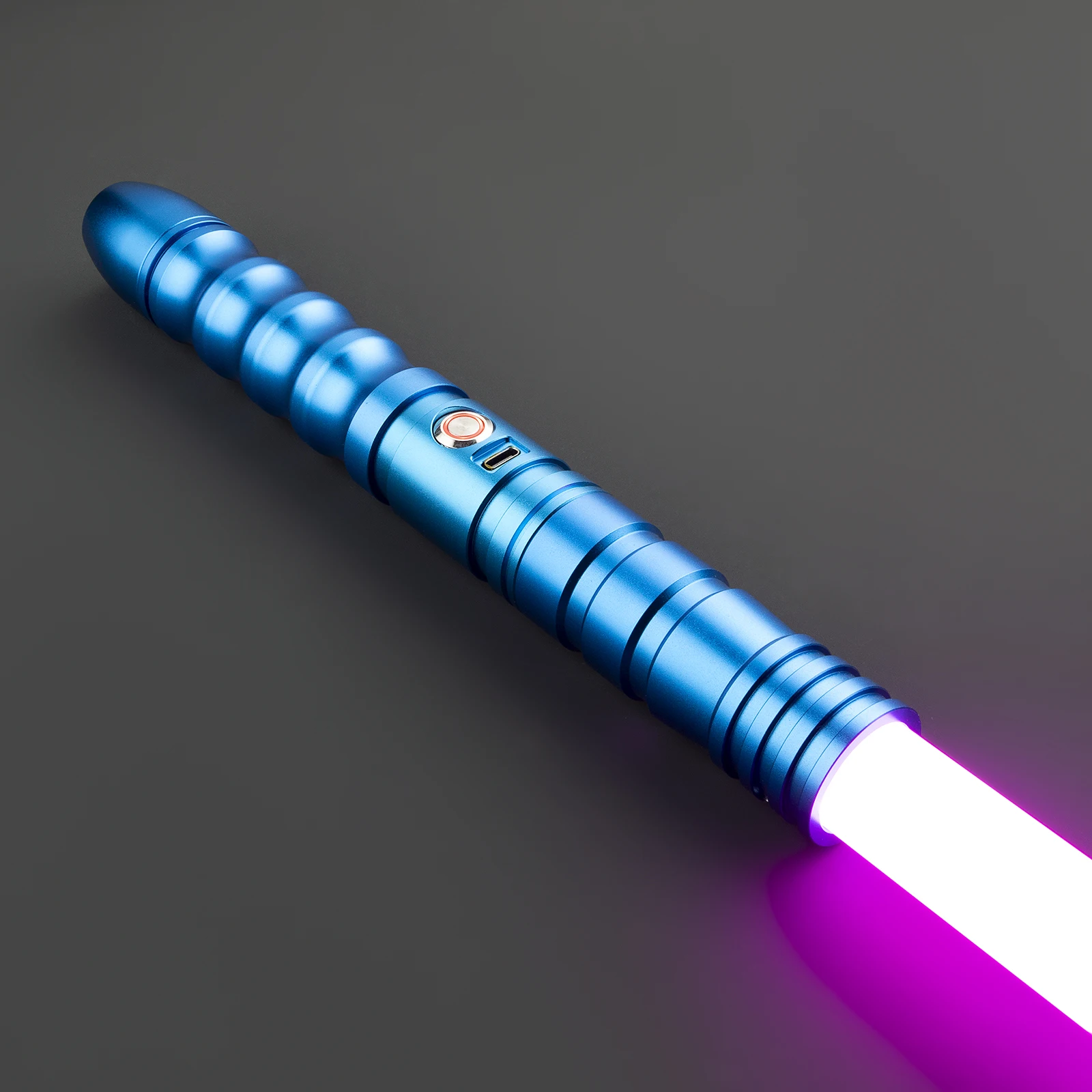 Lightsaber NeoPixel ดาบเลเซอร์ Jedi ด้ามโลหะการดวลที่สำคัญราบรื่นไม่สิ้นสุดการเปลี่ยนเสียงกระบี่แสง ltg