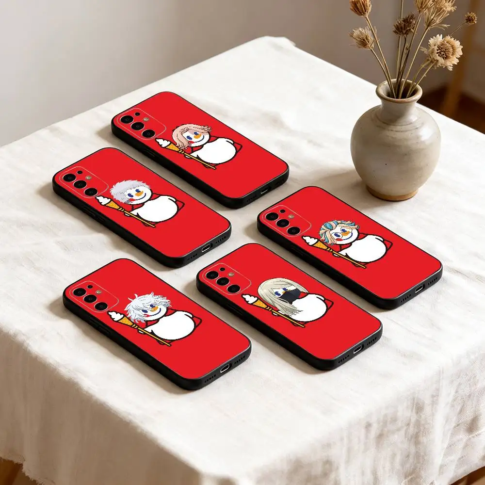 

M-Mi xue Snow k-King Phone Case For Samsung S25,S24,S21,S22,S23,S30,Ultra,S20,Plus,Fe,Soft Silicone Black Cover