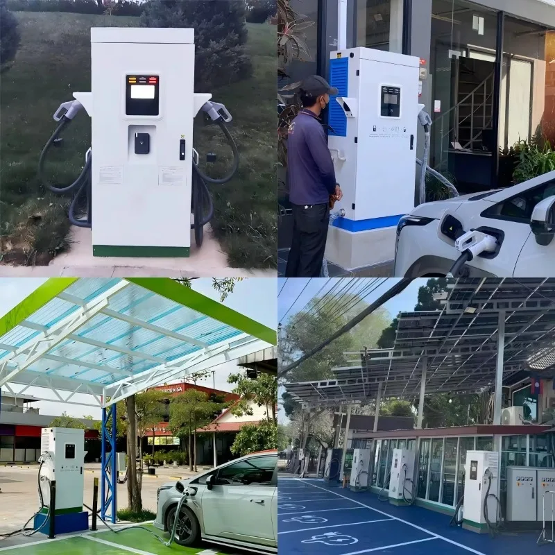 120kw 160kw CCS2 DC Electric Vehicle Charging Station Mobile App