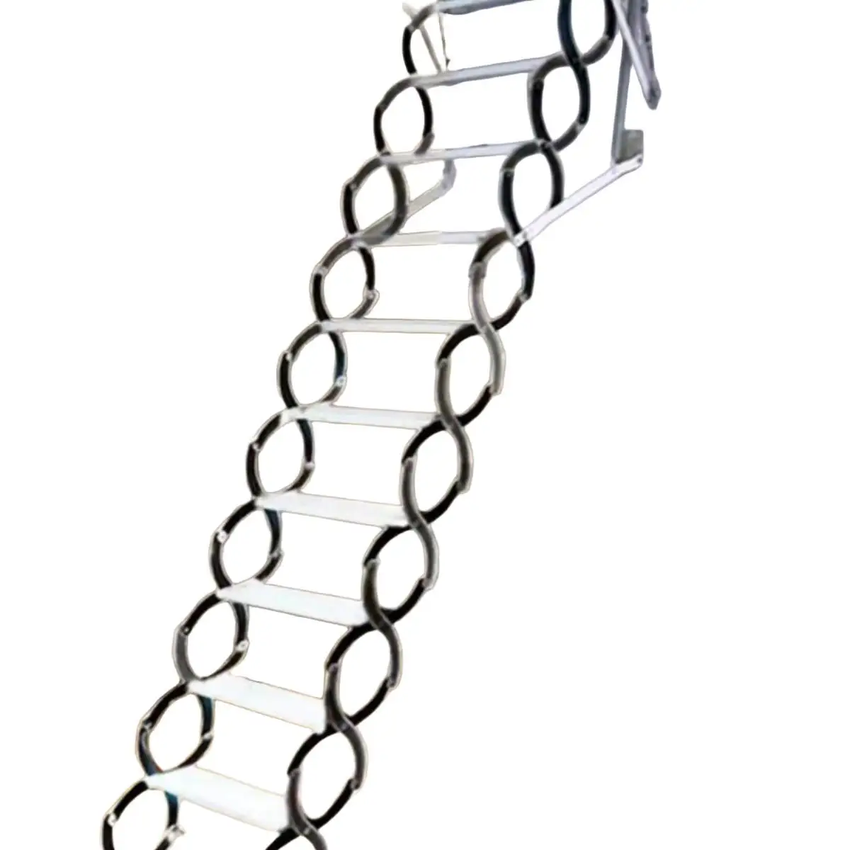 

Electric telescopic staircase household invisible villa forged thickened titanium-magnesium alloy multi-functional loft