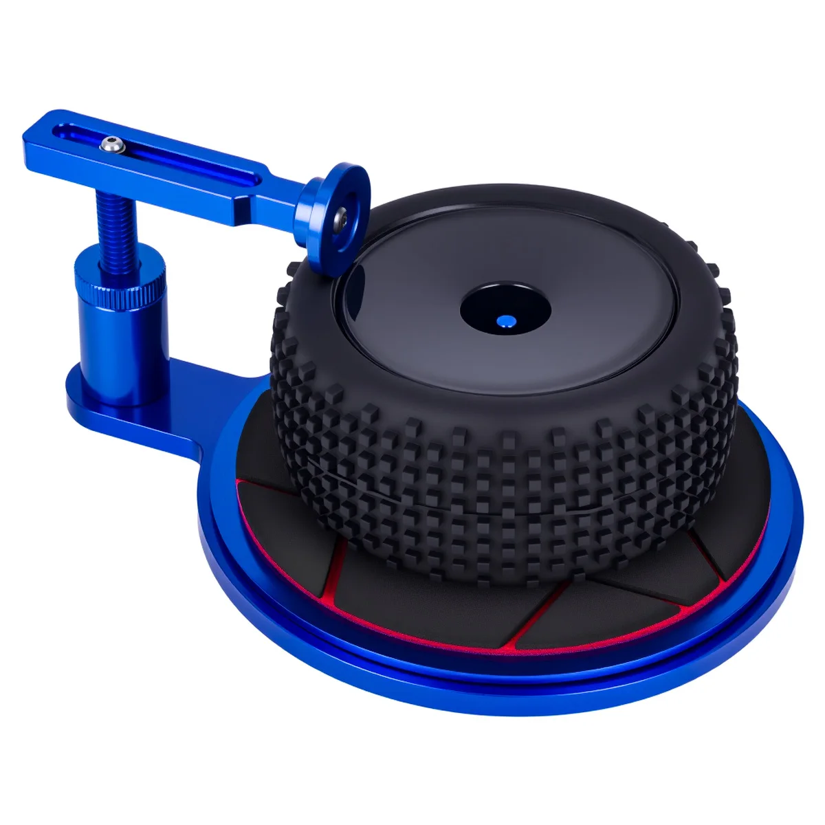 أداة مساعدة لتجميع الإطارات شبه الأوتوماتيكية من الألومنيوم لسيارة RC بمقياس 1/10 1/8 HSP HPI Kyosho ZD Hongnuo Redcat Traxxas #6