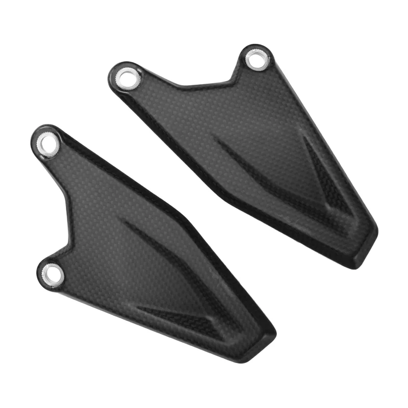 A58X-Carbon Fiber For DUCATI Hypermotard 698 Mono RVE 2024-2025 Motorcycle Heel Guards Protector Rearsets Pedals Foot Plates