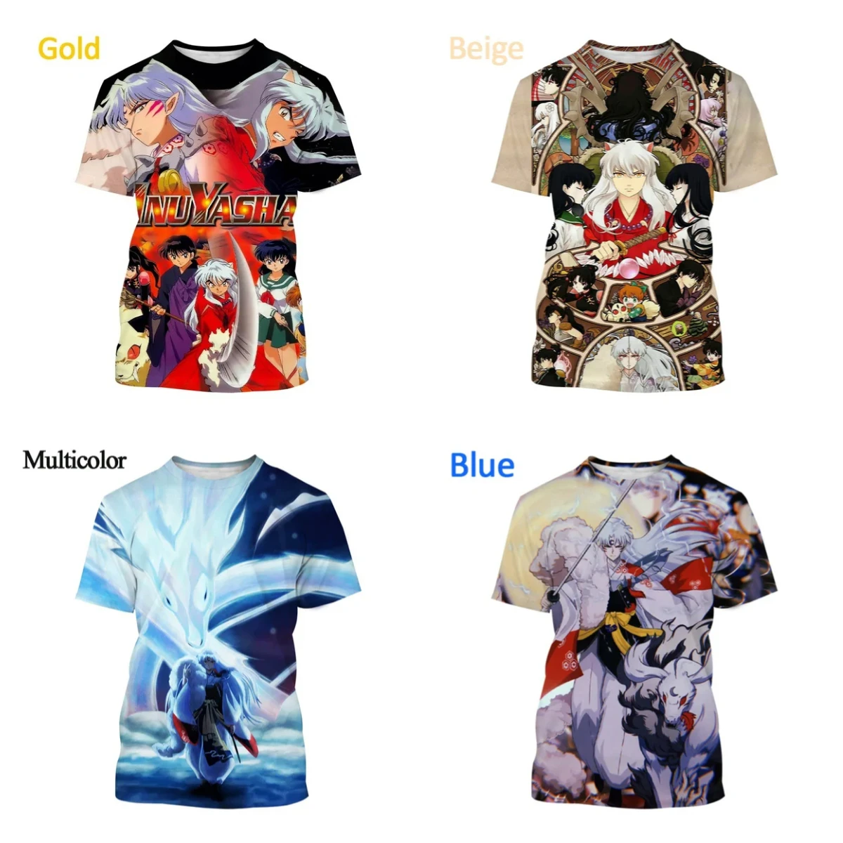

2025 Summer Hot-selling New 3D Printing Design Animation Joint T-shirt Outdoor Casual Breathable Quick-drying Short-sleeved Top