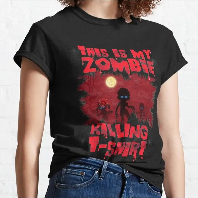 تي شيرت This Is My Zombie Killing الكلاسيكي #1