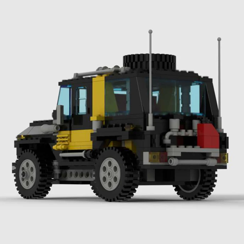 스피드 레이싱 카 모델 MOC 빌딩 블록 오프로드 차량 모듈형 기술 어린이 휴일 선물 조립 장난감 세트