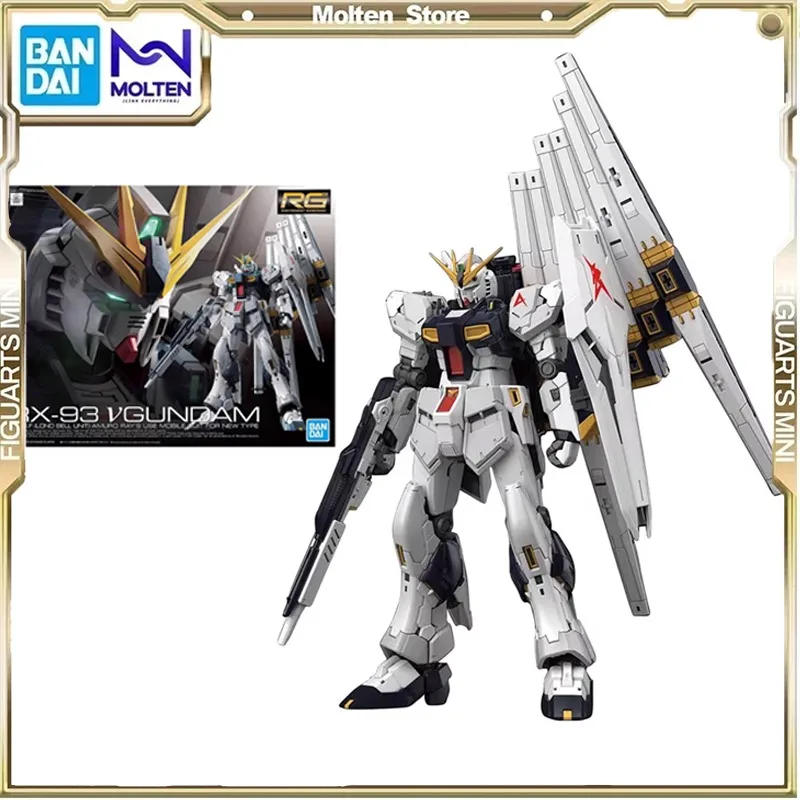

Genuine BANDAI GUNDAM Assembly Model RG 32 1/144 ΝGUNDAM Action Figure Models Kids Toy Collect Ornaments