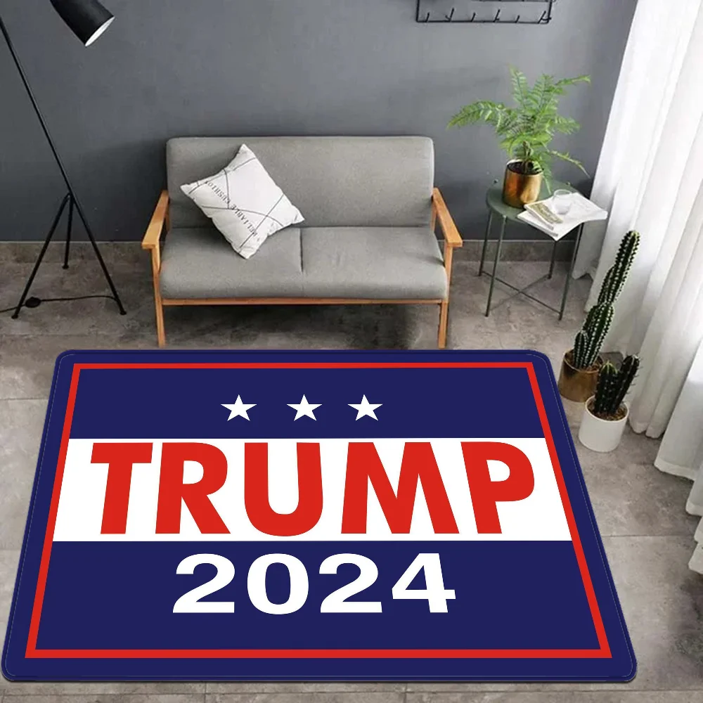 T-TrumpS 2024 Floor Mat Bathroom Mat Kids Room Bedroom Decoration Balcony Anti-Slip Doormat Living Room Welcome Rug