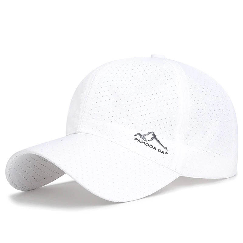 2022 Men Women Summer Thin Quick Dry Baseball Cap Male Canada Golf Breathable Sunscreen Sunhat For Fishing Sun Hat Kpop Unisex