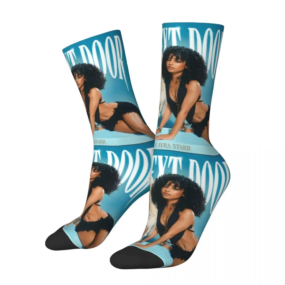 Crazy Women Men Socks Girl Next Door Tyla Music Singer Merch Super Soft Sport Stockings All Season