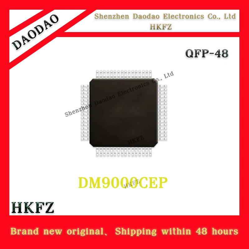 

10Pcs DM9000CEP DM9000 DM9000CE IC Chip QFP-48 Ethernet controller new original