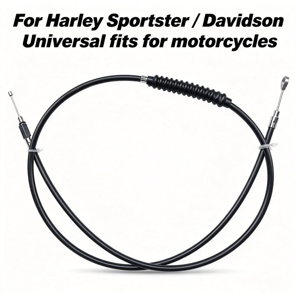 Motorcycle Clutch Cable Wire For Harley Sportster Davidson Forty Eight Seventy Two Length 90/110/130/140/160/180cm Accessories