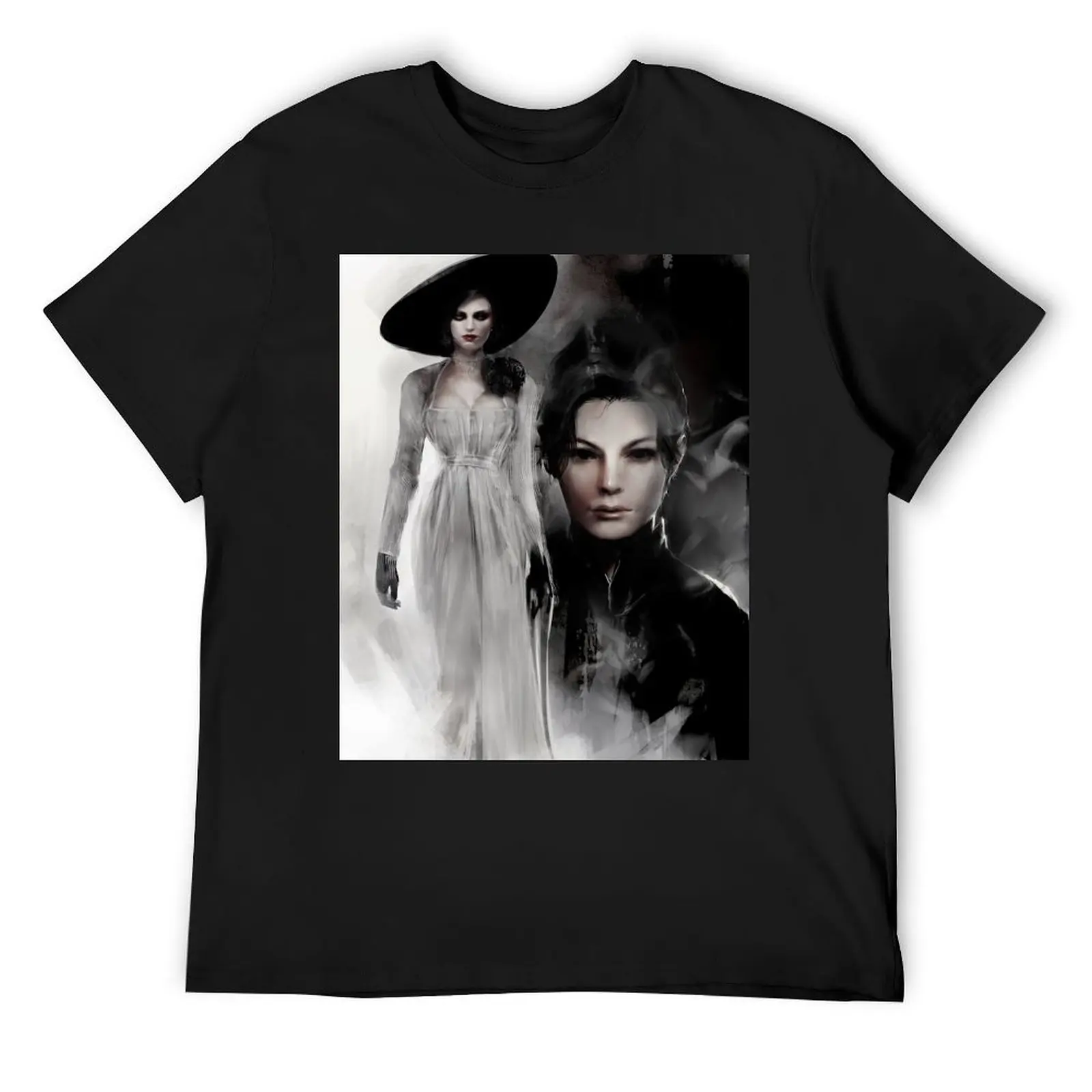 

Lady Dimitrescu and Donna Beneviento T-Shirt graphic t shirts Clothing graphic t shirt vintage boys whites mens tall t shirts