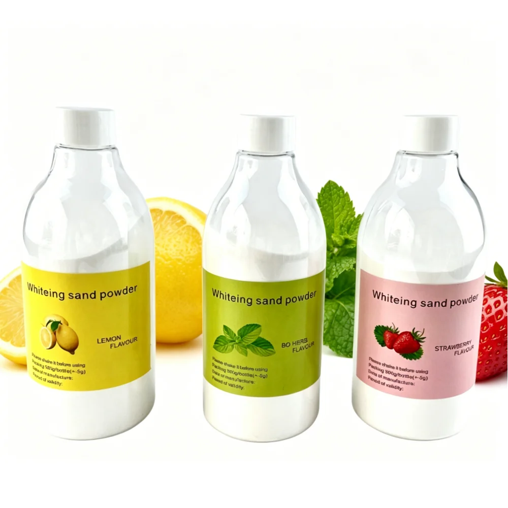 

500g Professional Tooth Sandblasting Cleaning Powder 65μm Sodium Bicarbonate Powder for Teeth Polishing & Stain Removal