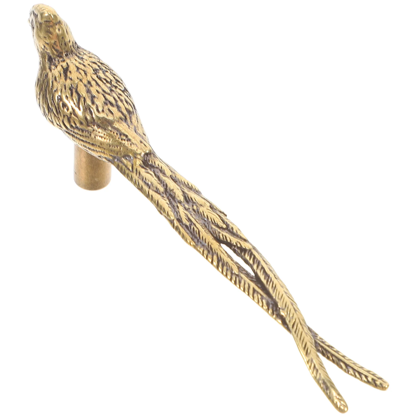 

Unique Bird Shaped Brass Door Handle Vintage Style Cabinet Pull Handle for Drawers Interior Decorative Handles