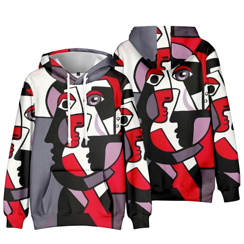 New Abstract Sweater Hoodie Long Sleeve Kids Men Women Hoodies Mexico Holiday Sweatshirts Unisex Hip Hop Streetwear Jacket