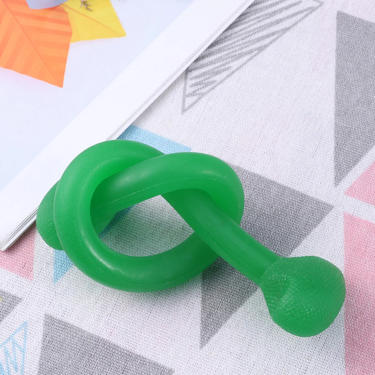 Jelly Color Portable Yoga Pull Rope Chest Multifunctional Expander Resistance Bands Fitness Elastic Stretch Body Construction fo