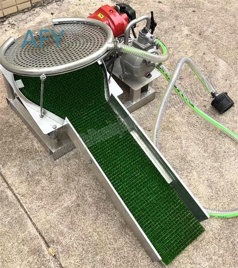 Mini Gold Mining Equipment Gold Panning Tray for Hand Gold Selection