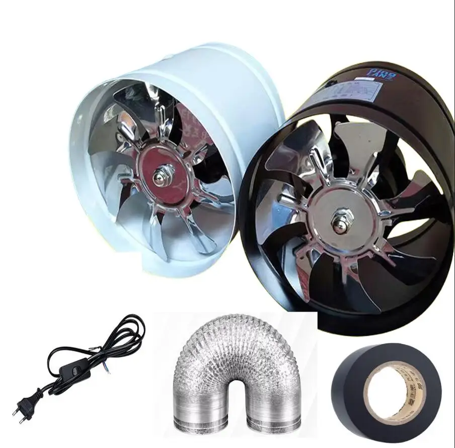 220V  Round Duct Fan 4