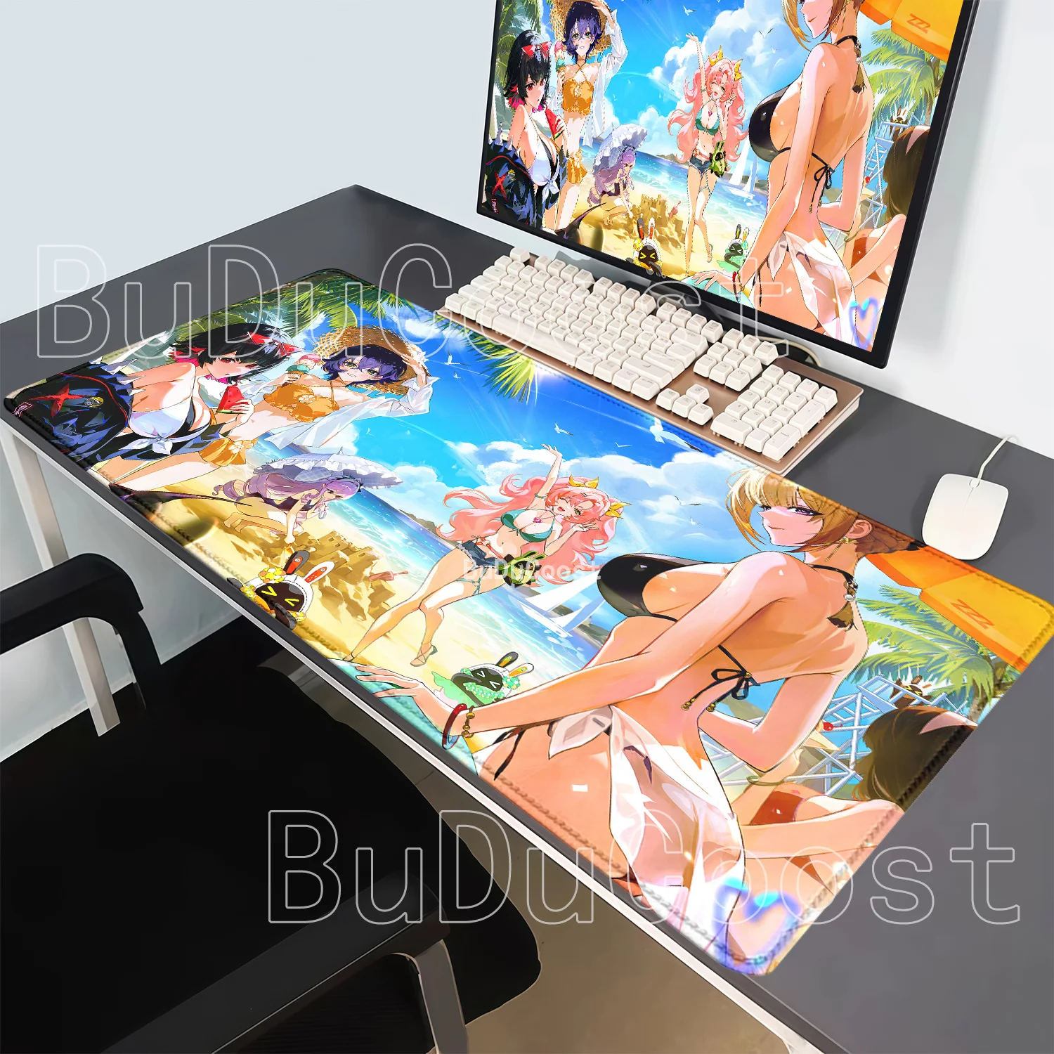 HD Printing Ellen Joe Zenless Zone Zero ZZZ Mouse Pad Gaming Office Mousepad Anime Sexy Girl Keyboard Rubber Overlock Desk Mat