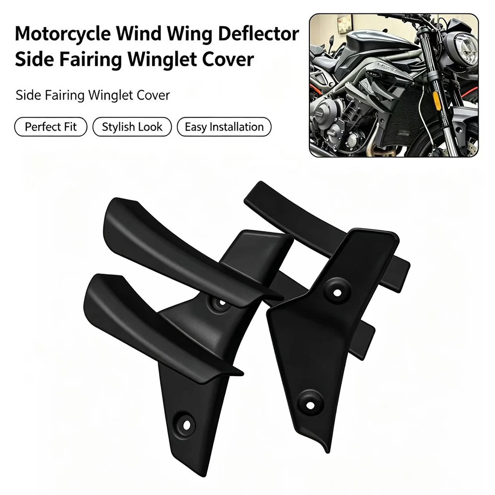 For Triumph Street Triple 765 R/RS 660 S 2020-2022 Side Wing Side Spoiler Frontal Spoilers Front Spoiler Lower Spoiler Flank