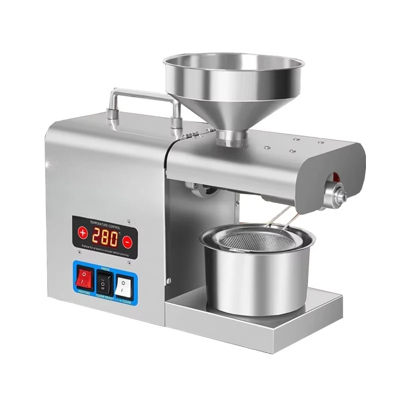 Household Small Virgin Coconut Oil Extractor/Olive Peanut Sesame Oil Press