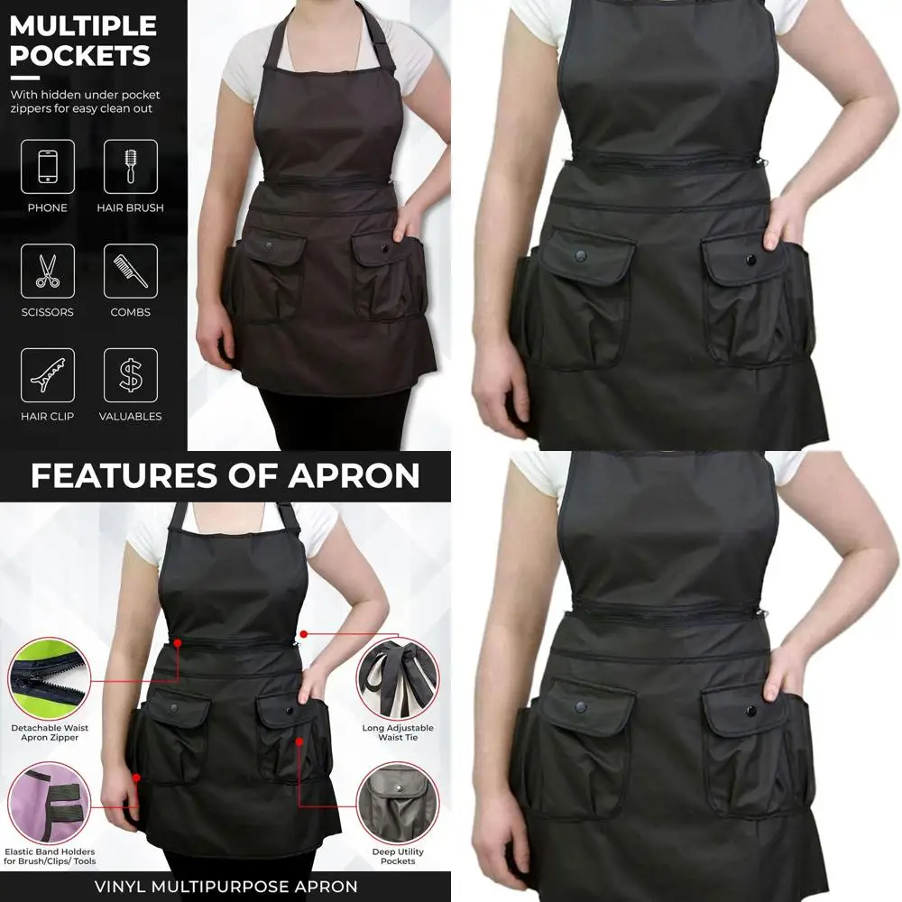

Courtney Style Reversible Zippered Apron 9044