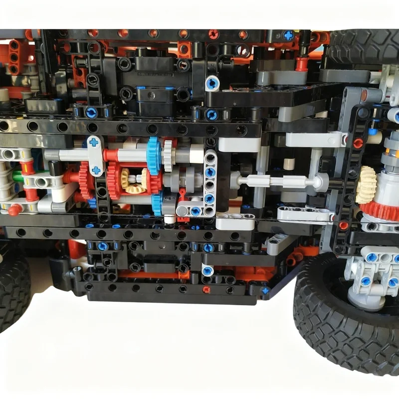 2921pcs MOC Winch Technical Model Toys Building Blocks Construction Christmas Gifts Education Birthday DIY Creative Assemble