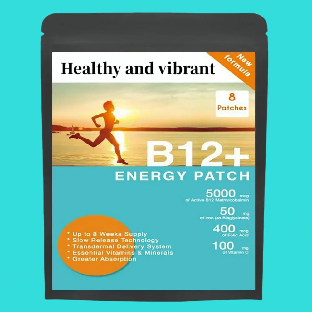 B12 5000 Mcg + Iron 50mg ( Vitamin C 100mg , Folic Acid 0.4 Mg