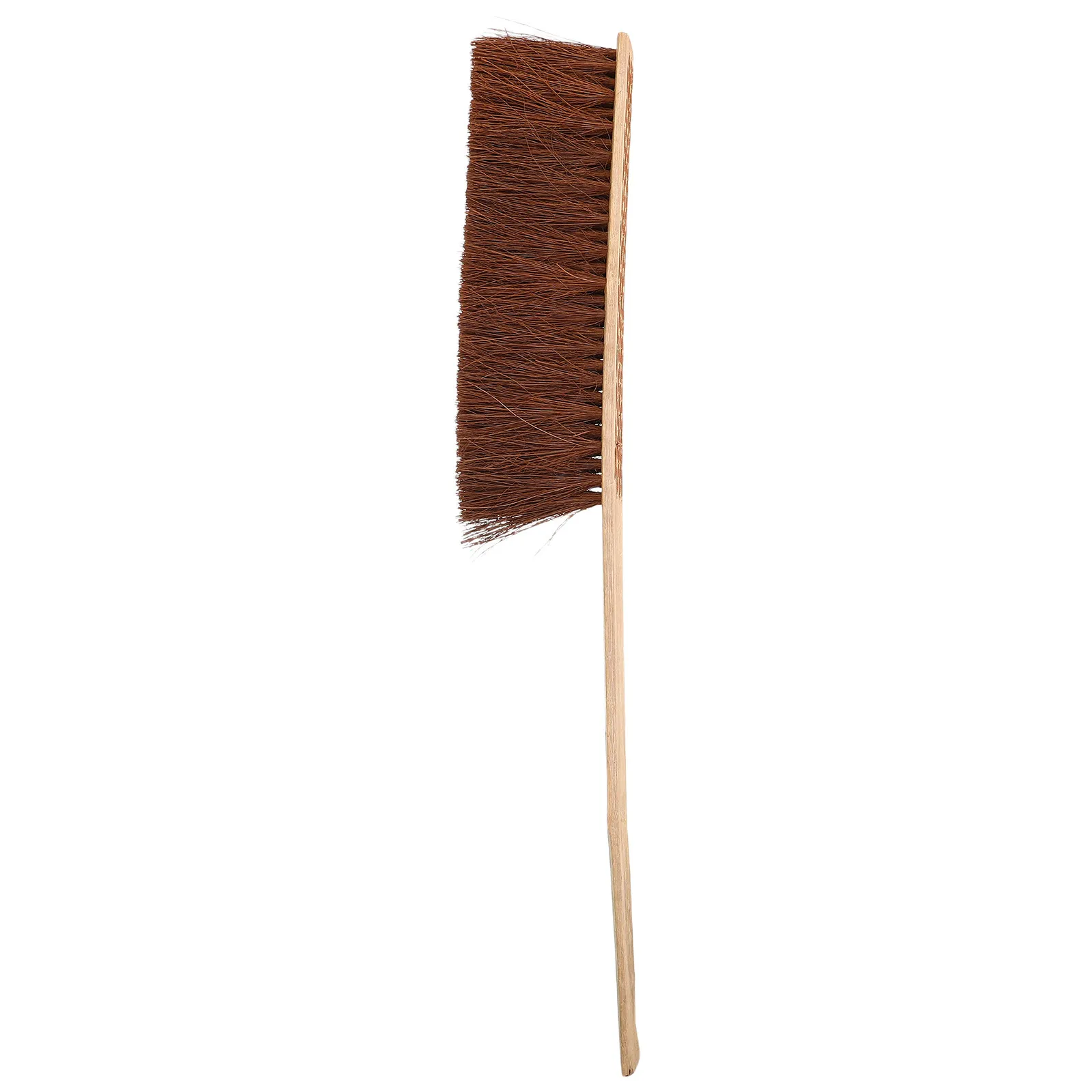 Horse Cleaning Brush High Efficiency Gentle Skin Bamboo Palm Fibre Dense Bristles for Full Body Grooming Stable Outdoor Use