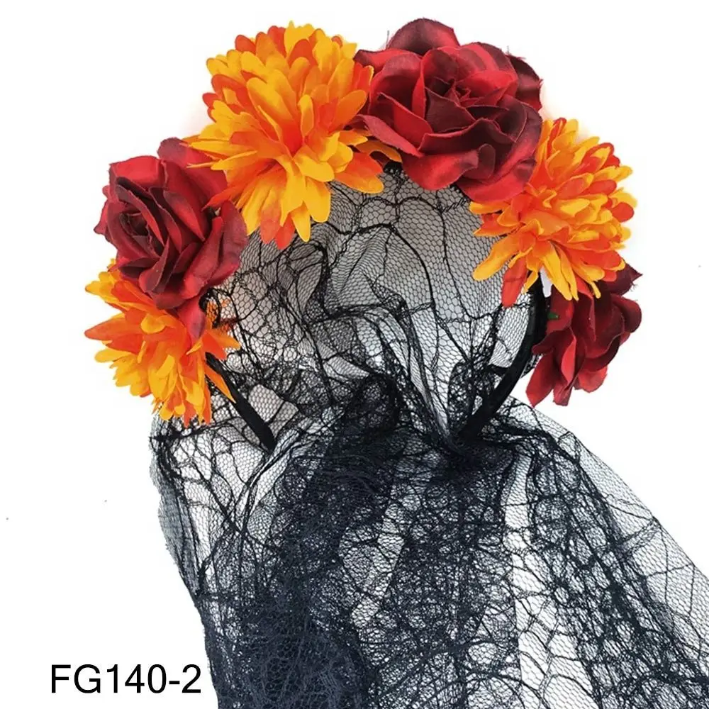 Blumenkranz Blume Krone Stirnband blumenkranz haare 8 Stück blumenkranz